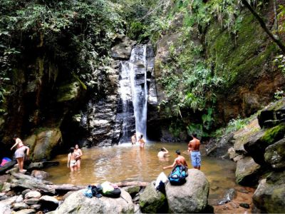 Hiking Waterfall