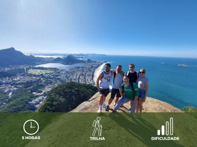 TRILHA MORRO DOIS IRMÃOS E VIDIGAL COM GUIA | Rio de Janeiro