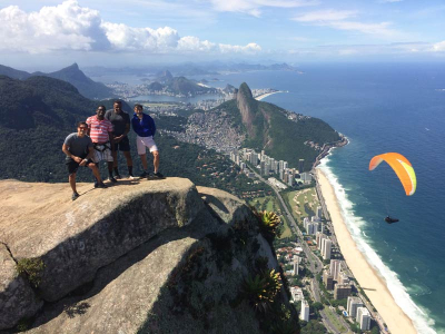 SENDERO PIEDRA DE GÁVEA EN RÍO DE JANEIRO