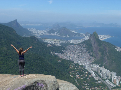 SENDERO PIEDRA DE GÁVEA EN RÍO DE JANEIRO