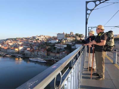 Caminho Português para Santiago de Compostela - peregrinos