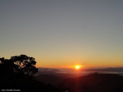 Nascer do sol na Serra do Ponto