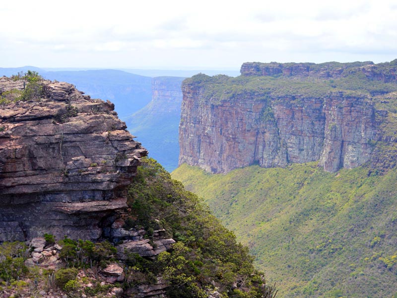 Physical landscape of the Chapada Diamantina National Park, Bahia